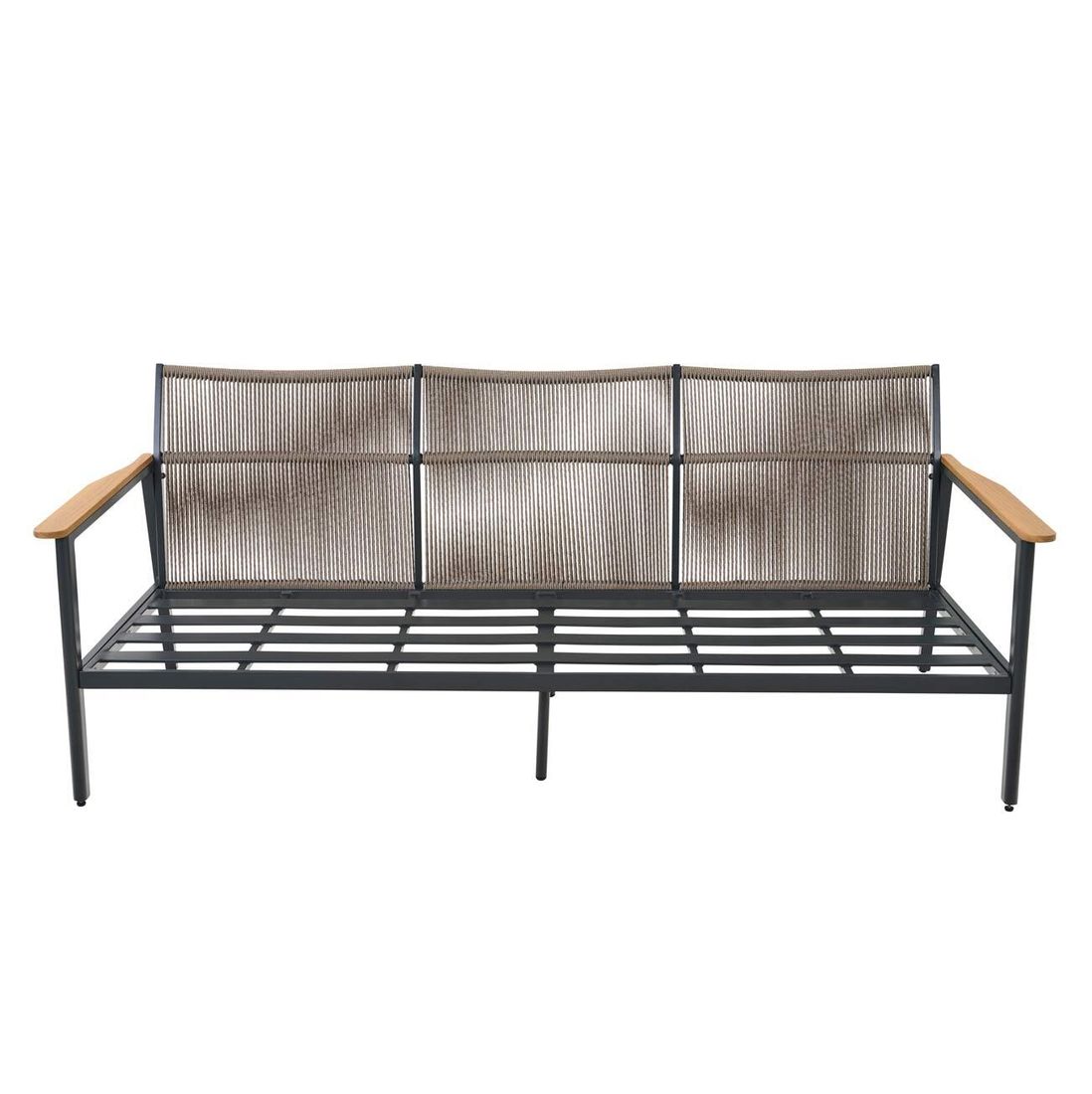 Siena Garden Liguria Loungeset inkl. Loungetisch Aluminium/Gardino-Geflecht/Polyester