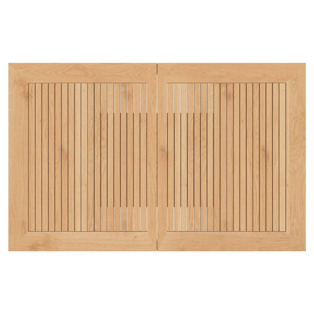 OUTLIV. Alpha Ausziehtisch 150/210x90cm Aluminium/Teak