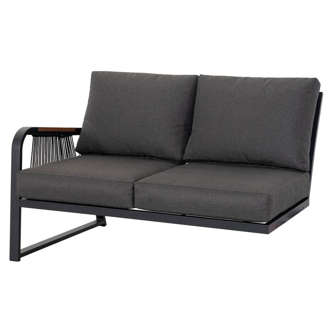 OUTLIV. Siena Ecklounge inkl. Loungetisch Aluminium/Rope/Spunpolyester