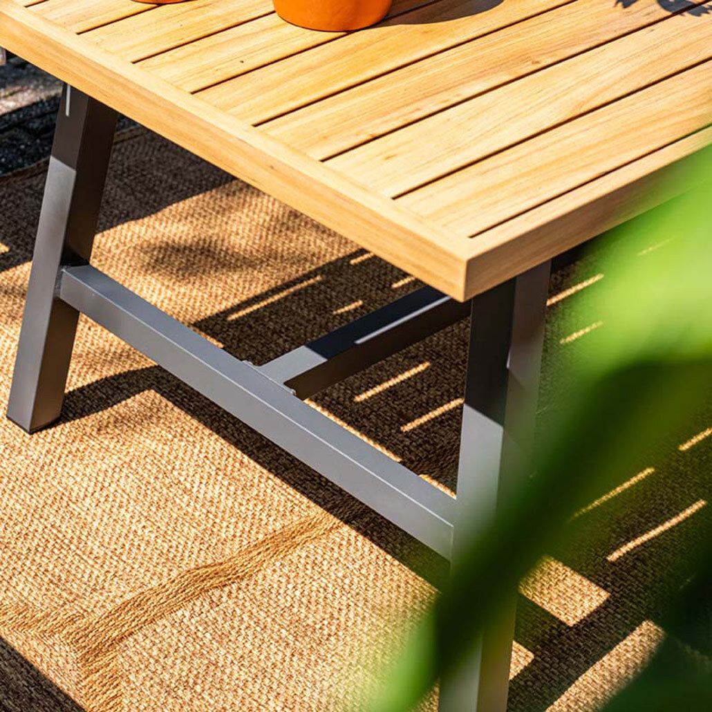 Garden Impressions Elati Dininglounge Tisch 150x89,5cm Aluminium/Polyester