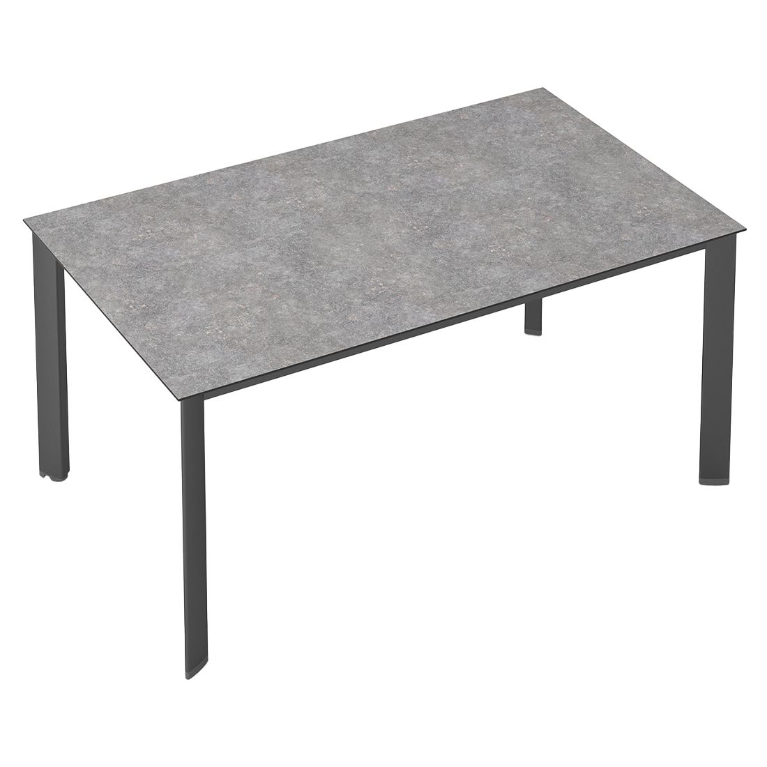 Kettler Edge Gartentisch 160x95cm Aluminium/HPL