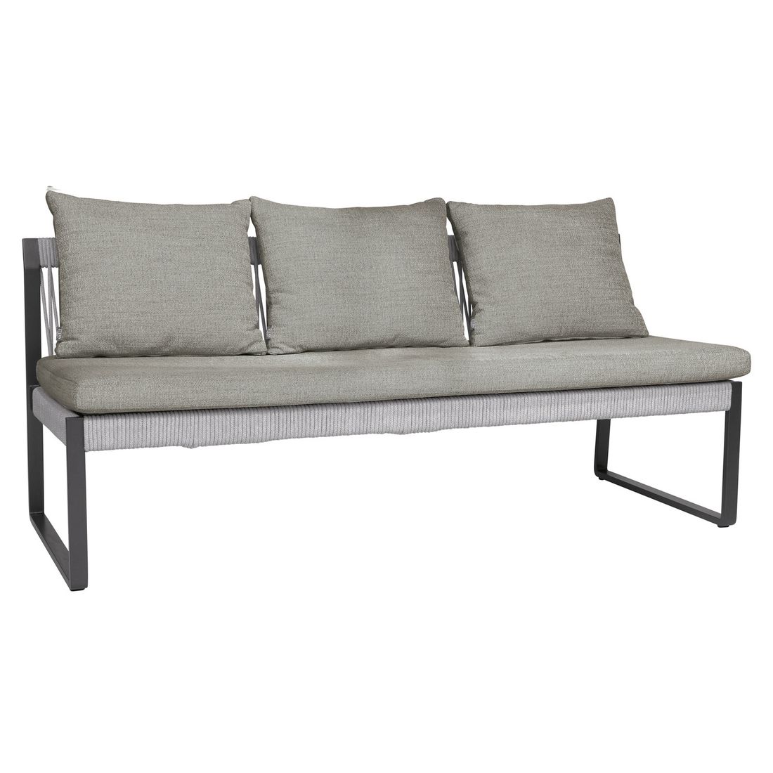 Stern Tammo Diningsofa Aluminium/Rope/Outdoorstoff