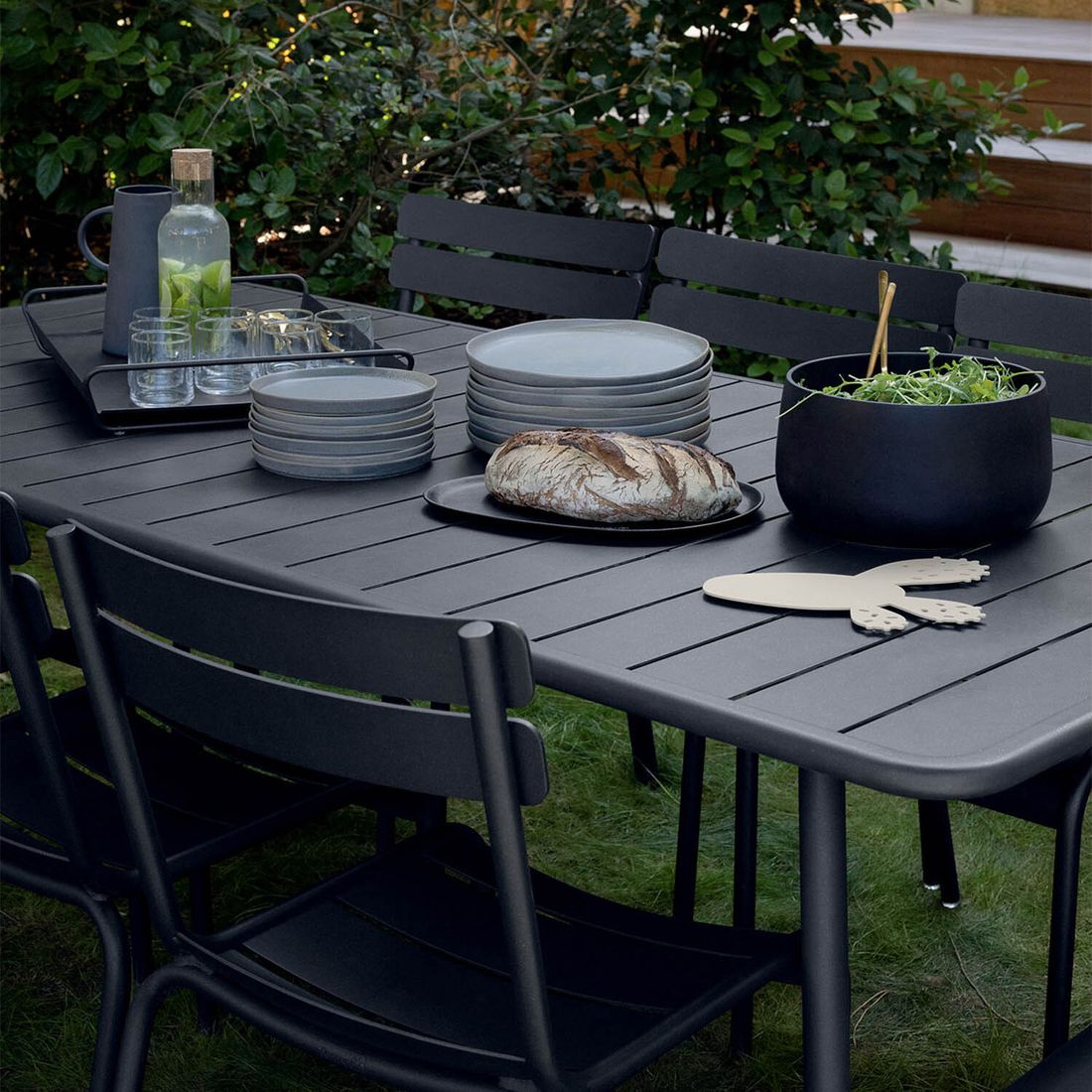 Fermob Luxembourg Gartentisch 143x80cm Aluminium