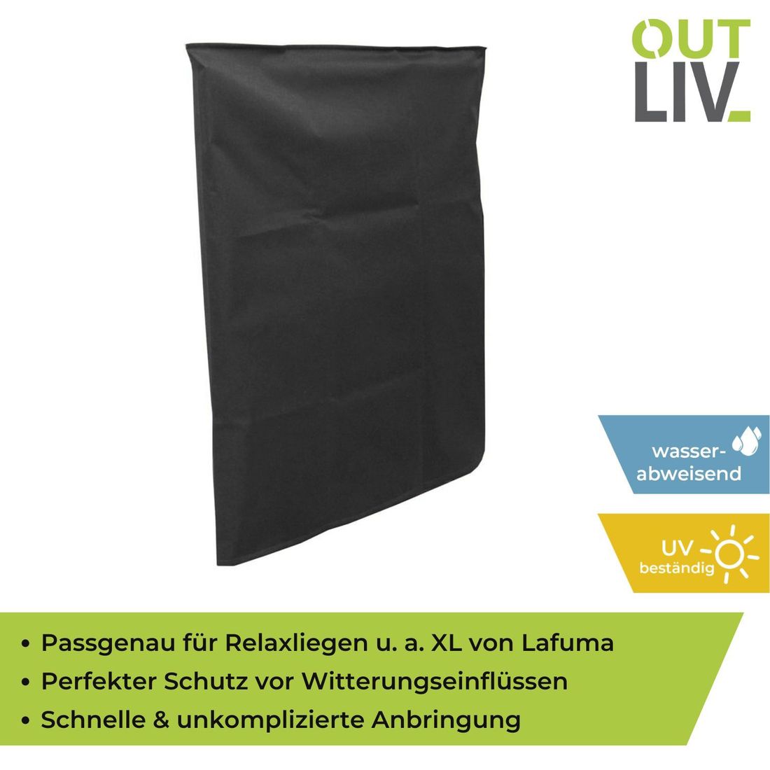OUTLIV. Deluxe Lafuma XL Relaxliege Schutzhülle 90x107cm