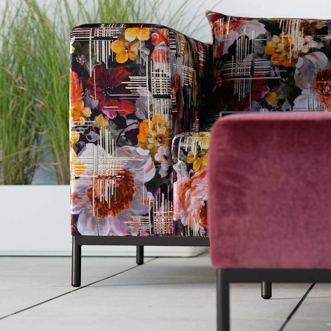 Stern Taavi Ecklounge inkl. Hocker Aluminium/Polster