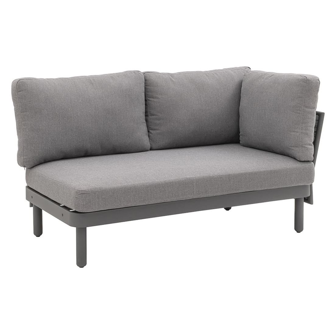 OUTLIV. Leon Ecklounge inkl. Loungetisch Aluminium/Rope/Acryl