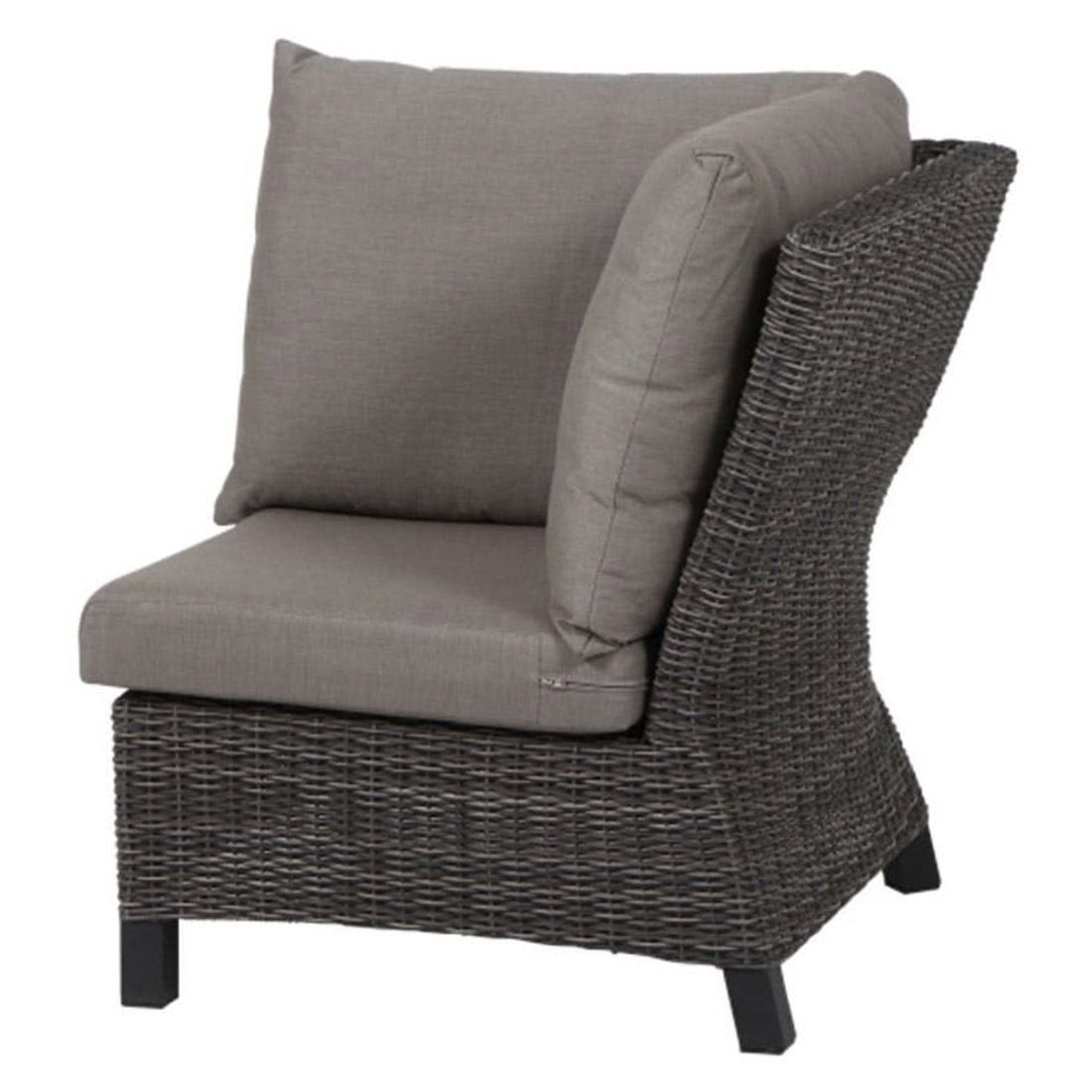 Siena Garden Corido Dininglounge Tisch 130x75cm Gardino-Geflecht/Polypropylen