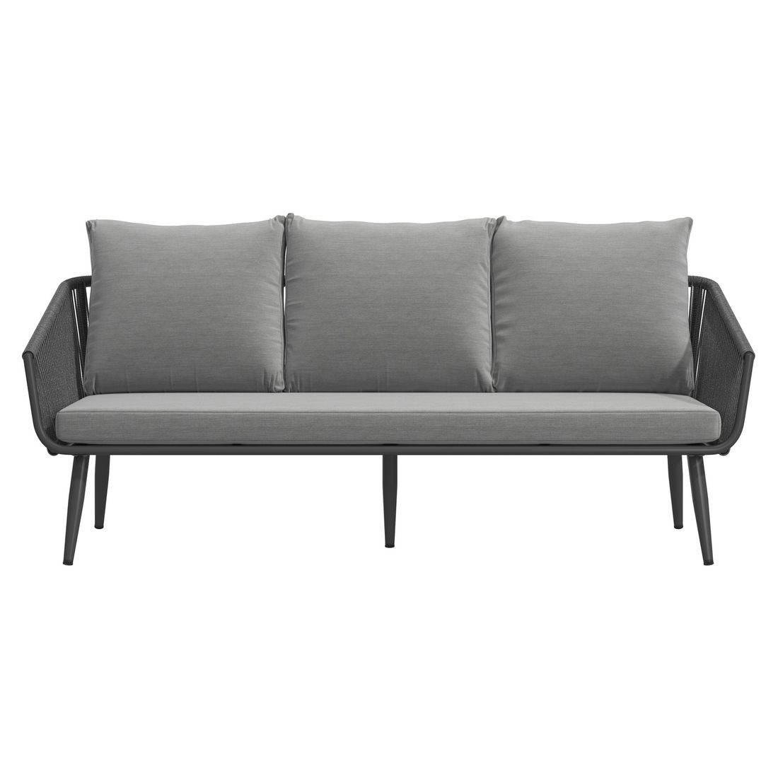 OUTLIV. Alex Loungeset inkl. Loungetische Aluminium/Rope/Olefin