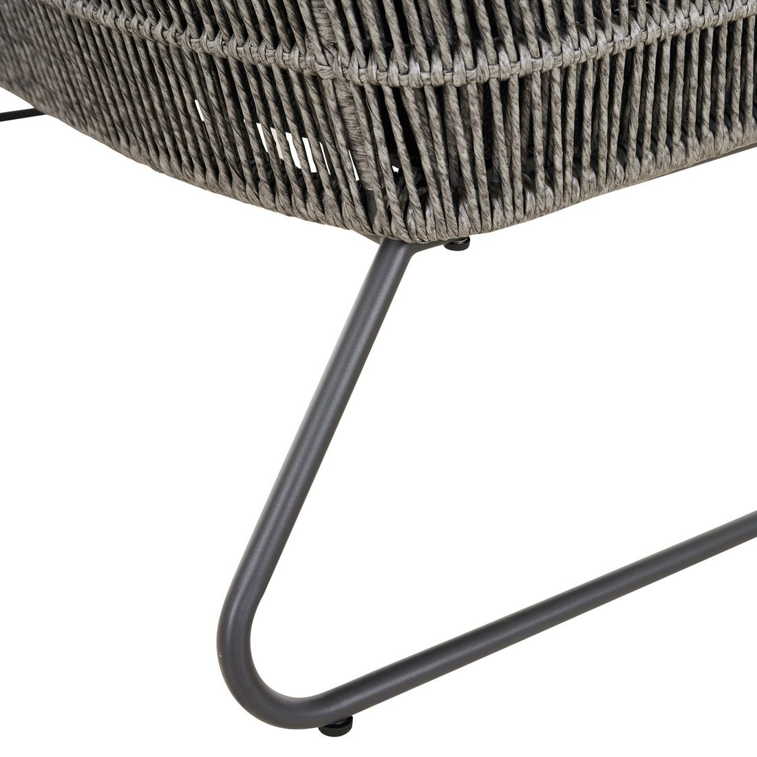 Siena Garden Kansas Gartenloungesofa Aluminium/Geflecht