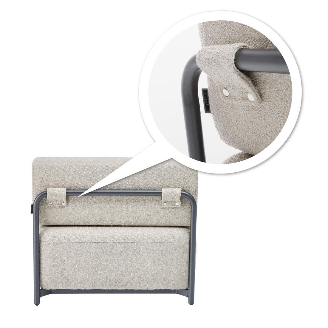 Kettler Tribe Mittelmodul Aluminium/Polyester