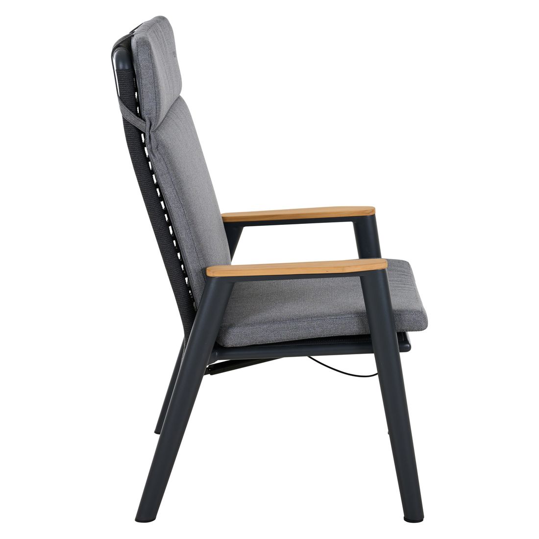 Siena Garden Cortina Gartensessel verstellbar Aluminium mit Sitz- und Rückenkissen