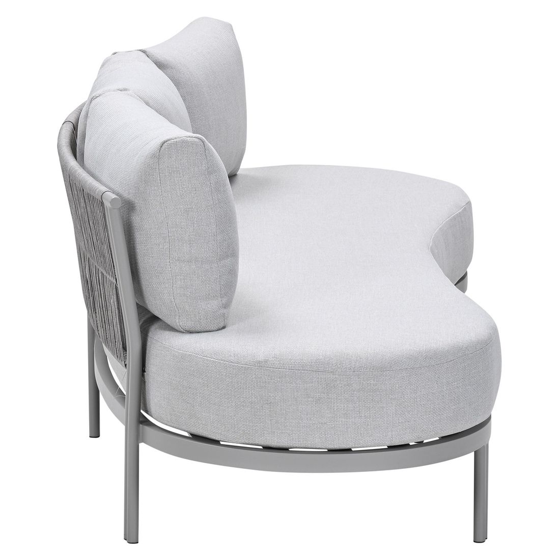 Garden Impressions Tirolo Gartenloungesofa Aluminium/Rope/Polyester