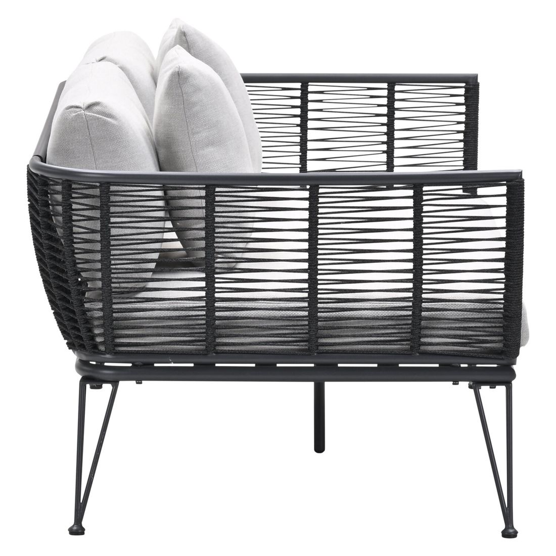 Garden Impressions Melissa Gartenloungesofa Aluminium/Rope/Polyester