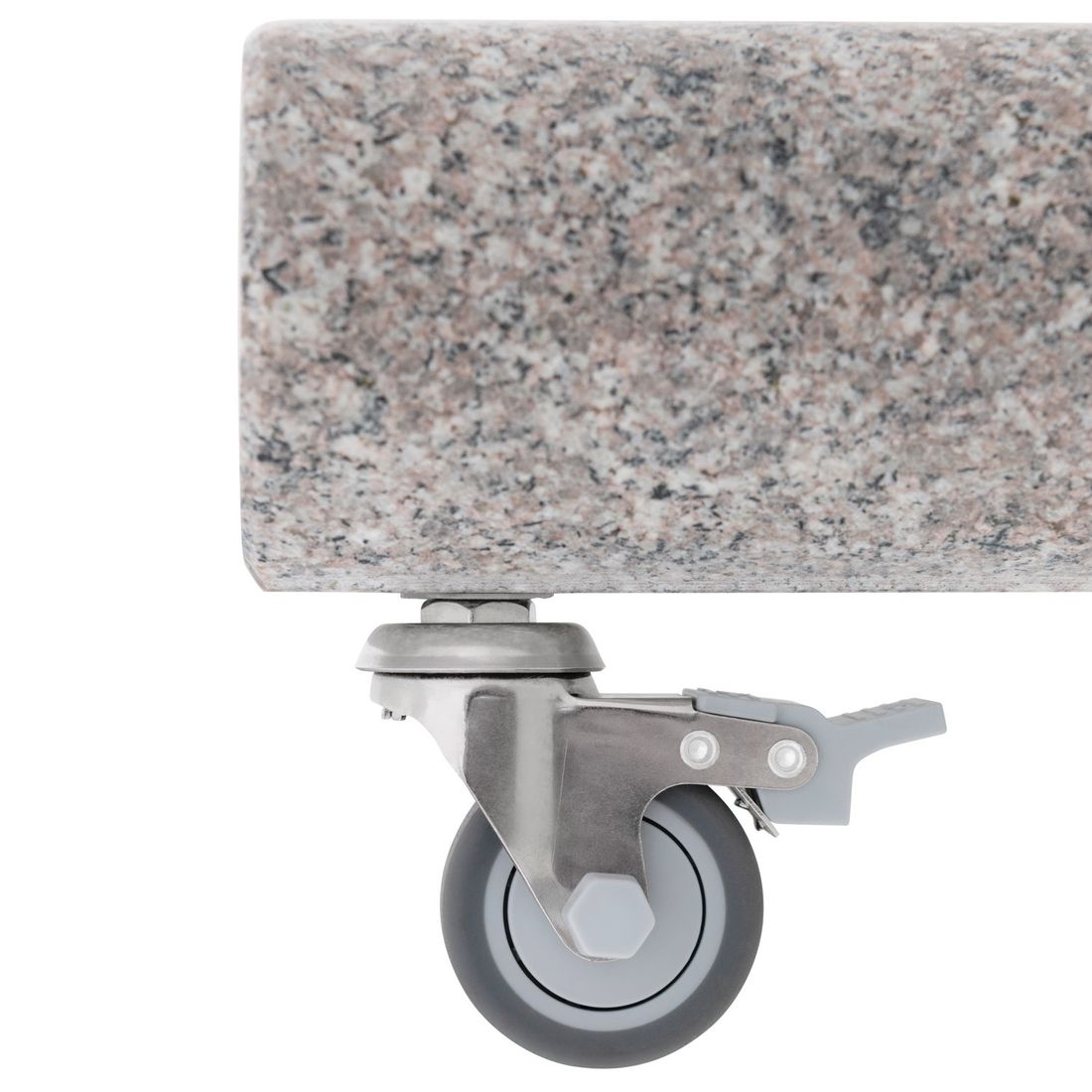 Knirps Schirmständer Granit 70 kg mit 4 Rollen