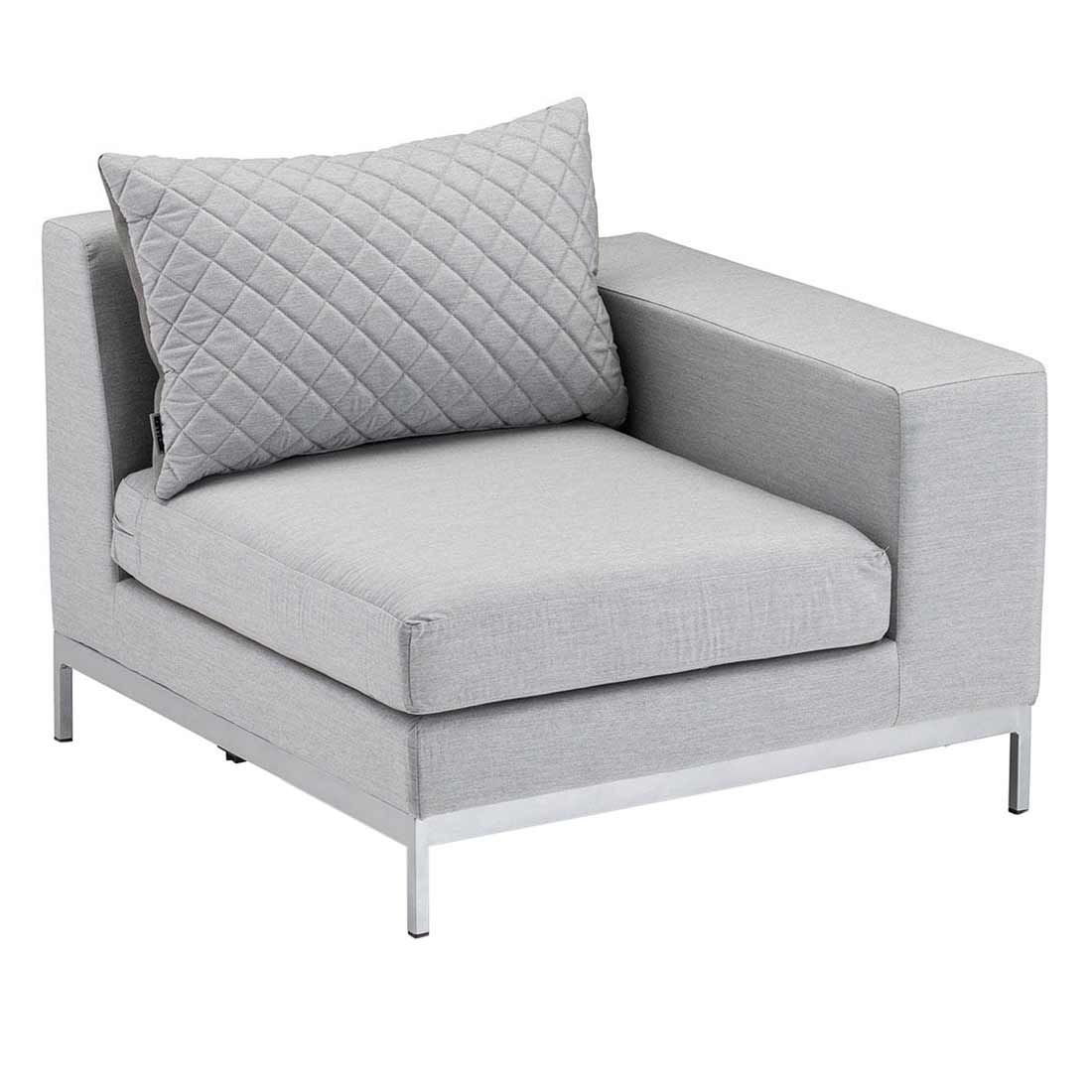 Kettler Ego Modular Gartenloungesofa Aluminium/Sunbrella
