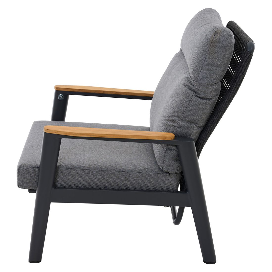Siena Garden Cortina Loungesessel verstellbar Aluminium/Rope/Polypropylen
