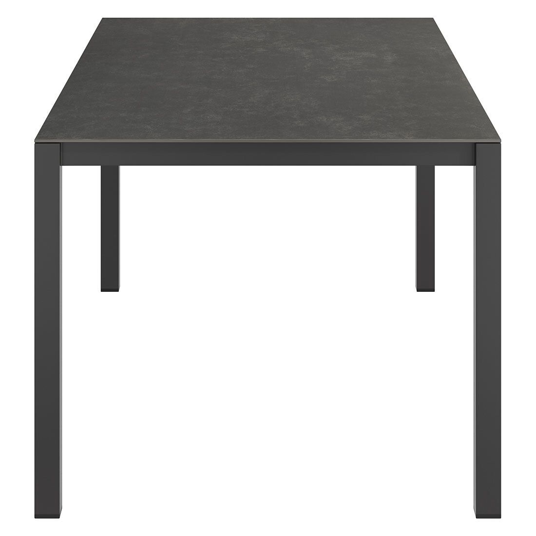 OUTLIV. Ausziehtisch 160/217/267x92cm Edelstahl/Glaskeramik