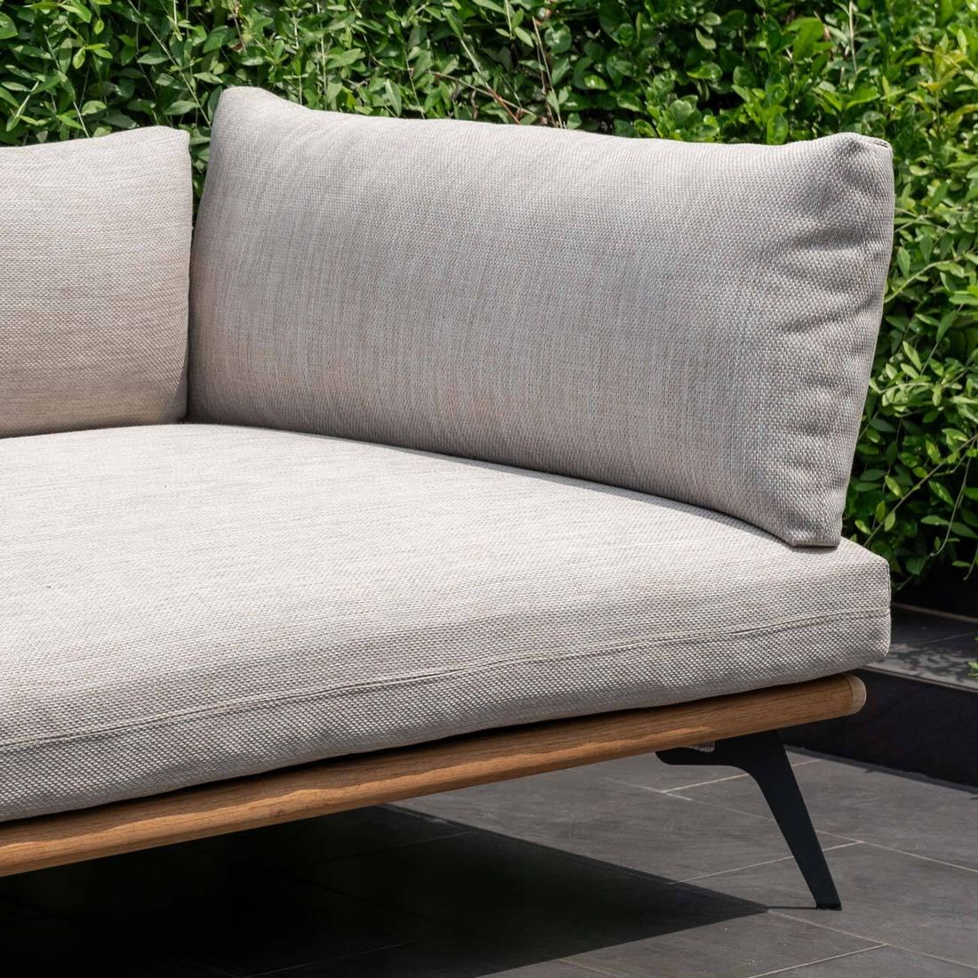 LifestyleGarden Pearl Daybed Aluminium/Teak/Olefin