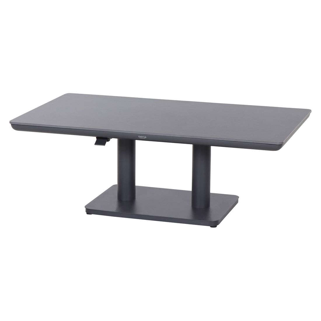 Siena Garden Roma Lifttisch 140x80cm Aluminium/Sinterstone