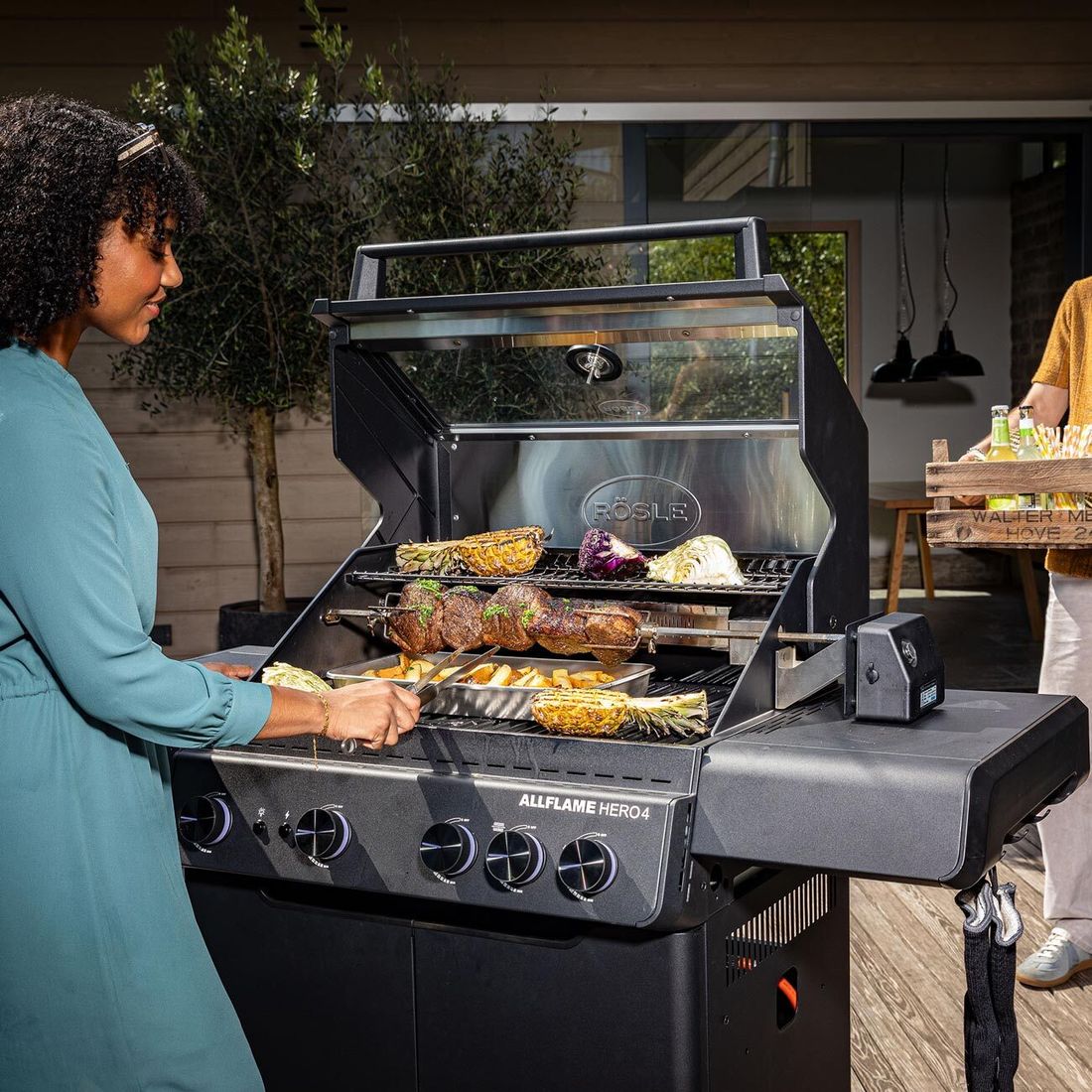 Rösle Allflame Hero 4 Gasgrill