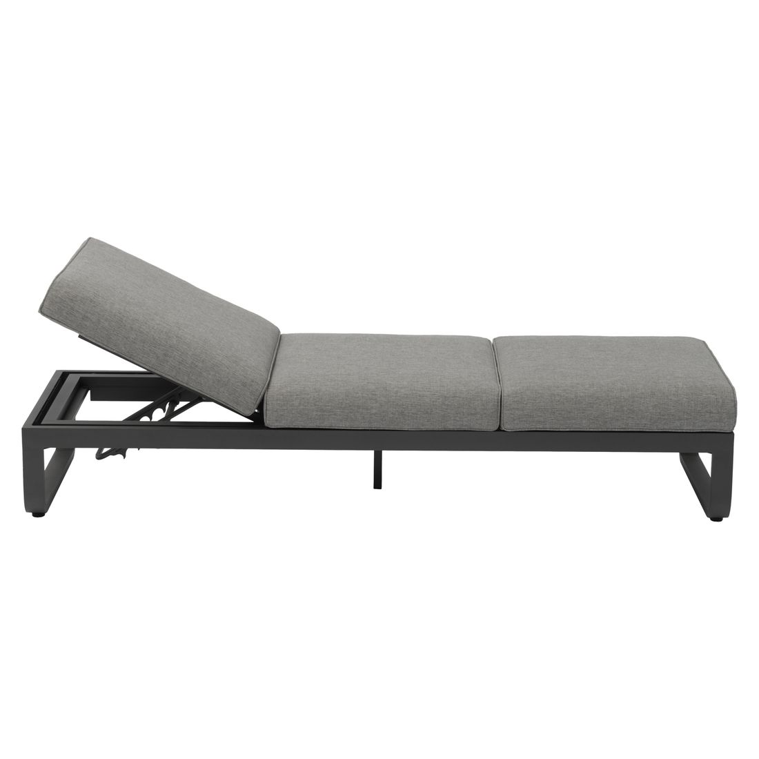 Zebra Fly Gartenloungesofa verstellbar Aluminium/Olefin