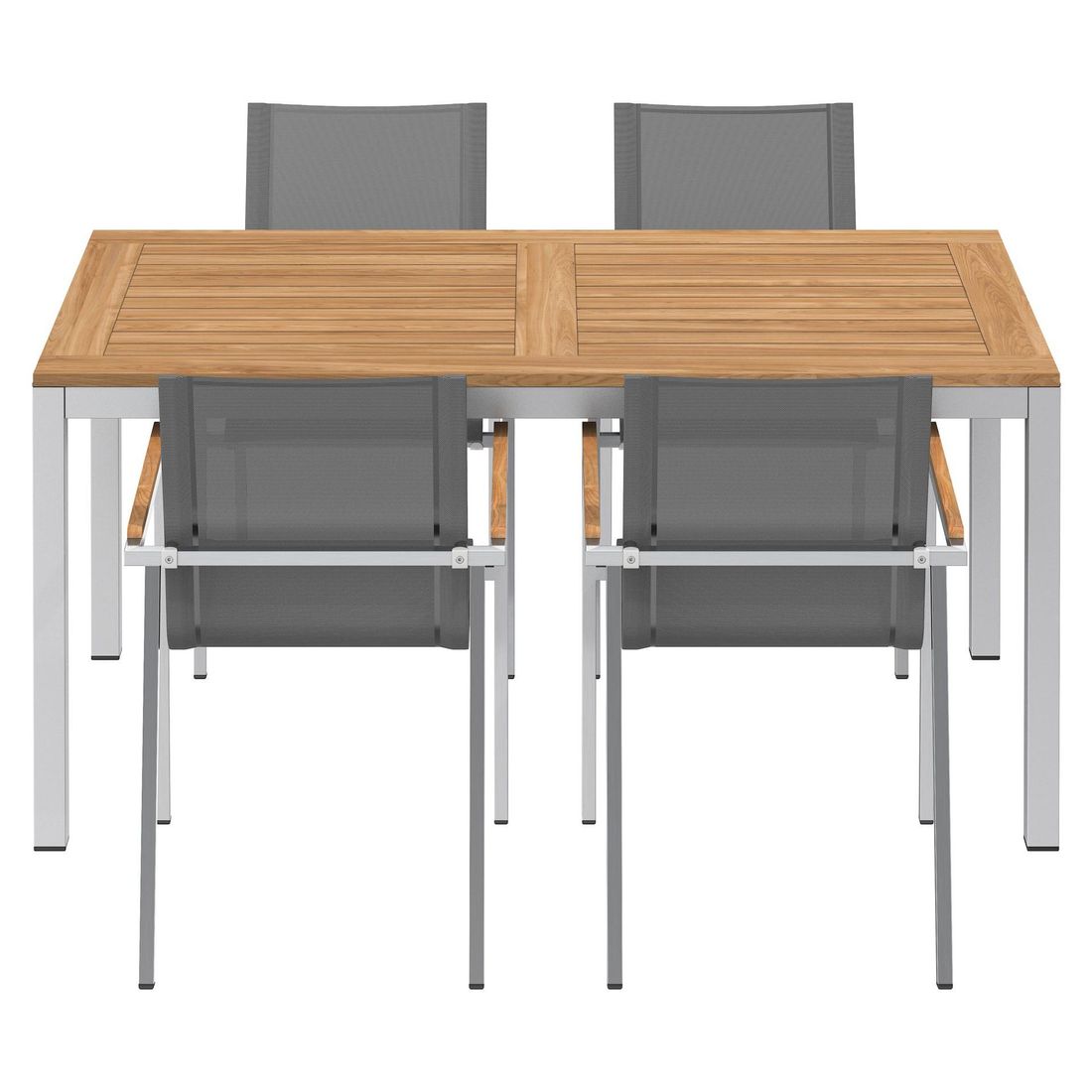 OUTLIV. Rimini Gartenmöbel-Set M (4 Plätze) Tisch 160x90cm