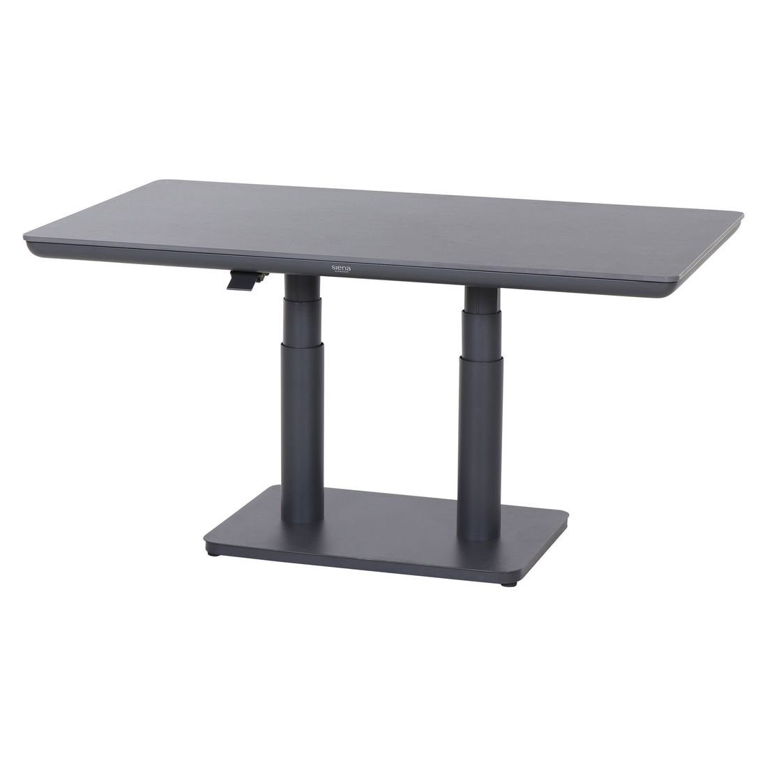 Siena Garden Roma Lifttisch 140x80cm Aluminium/Sinterstone