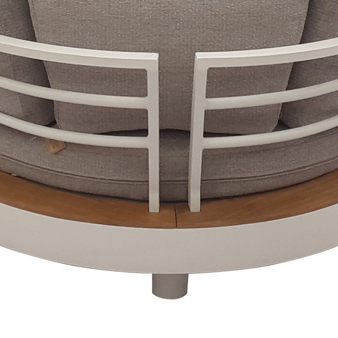 OUTLIV. California Ecklounge inkl. Loungetisch Aluminium/Teak/Olefin