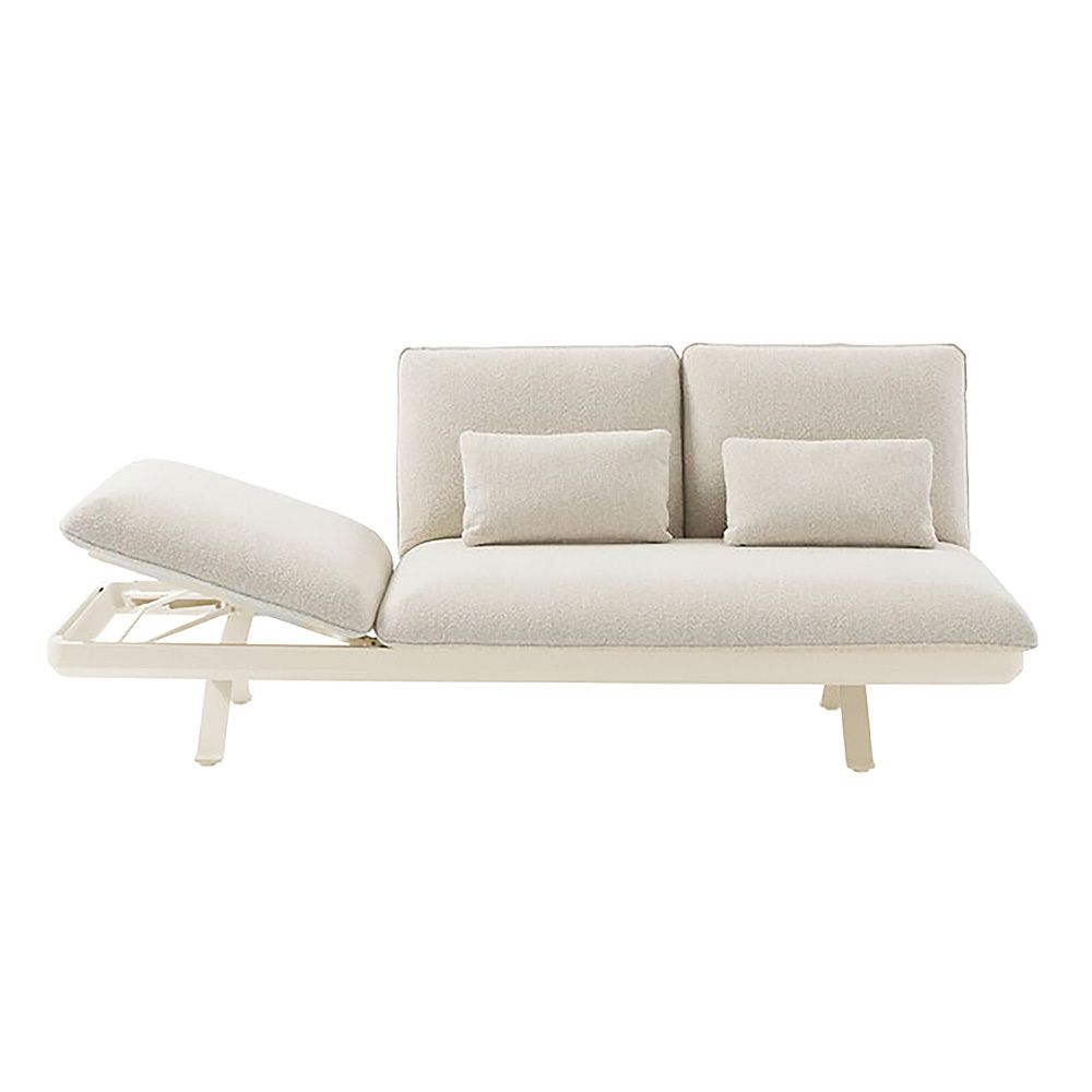 Zebra Sky Neo Gartenloungesofa verstellbar Aluminium/Sunproof