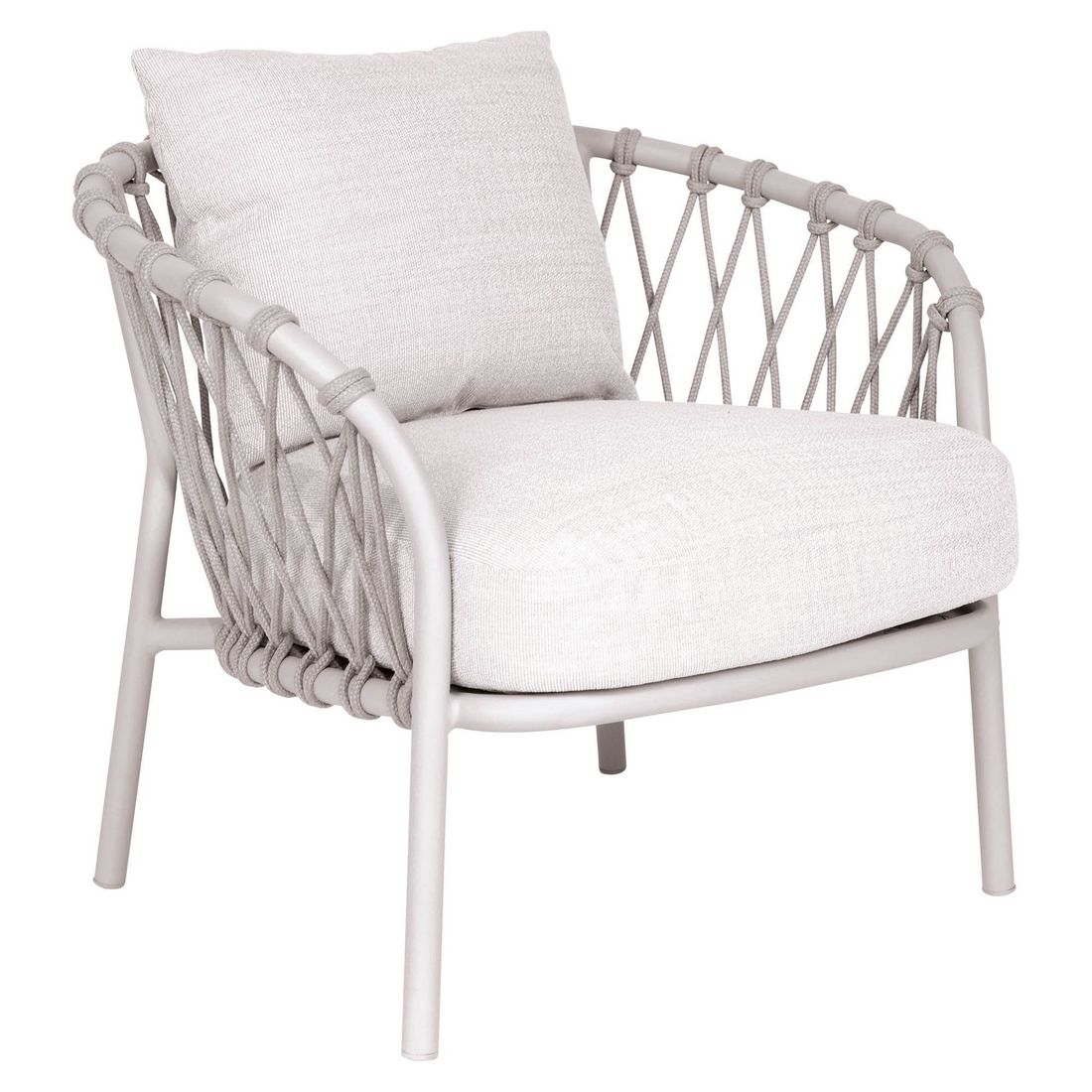 Stern Klea Loungesessel Aluminium/Rope/Outdoorstoff