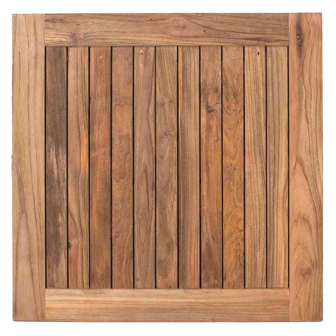 OUTLIV. Gartentisch 90x90cm Aluminium/Teak