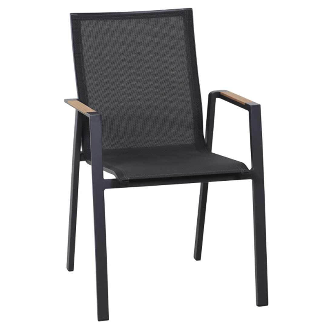 Siena Garden Rondo Gartenmöbel-Set M (4 Plätze) Tisch 160x90cm