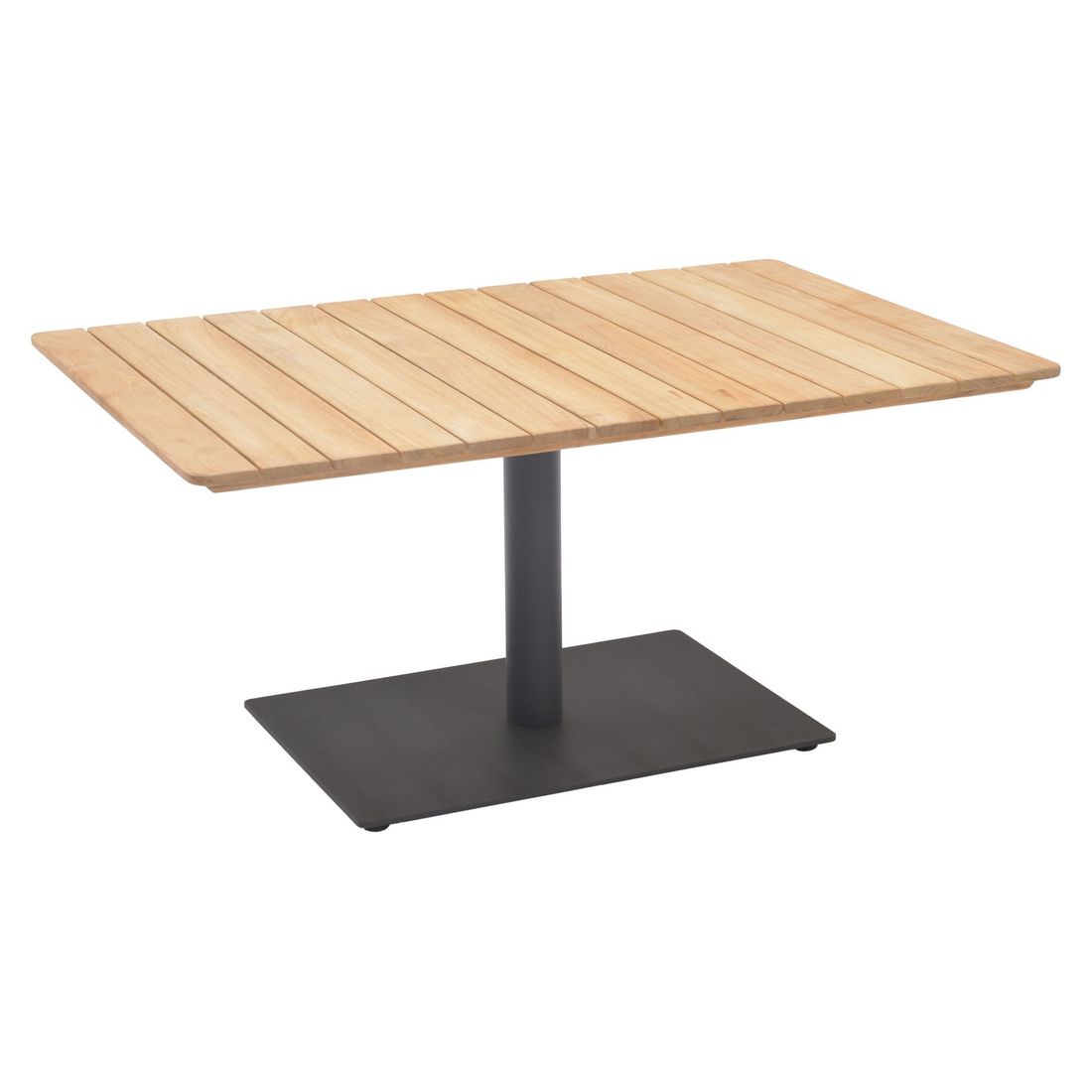 LifestyleGarden Pearl Ecklounge inkl. Loungetisch Aluminium/Teak/Olefin