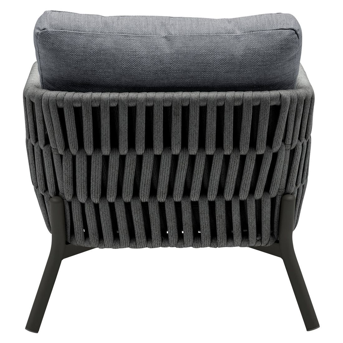 LC Garden Terano Gartensessel Low Dining Aluminium mit Sitz- und Rückenkissen