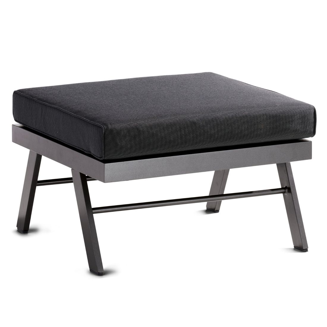 Sieger Auckland Loungehocker Aluminium/Sunproof