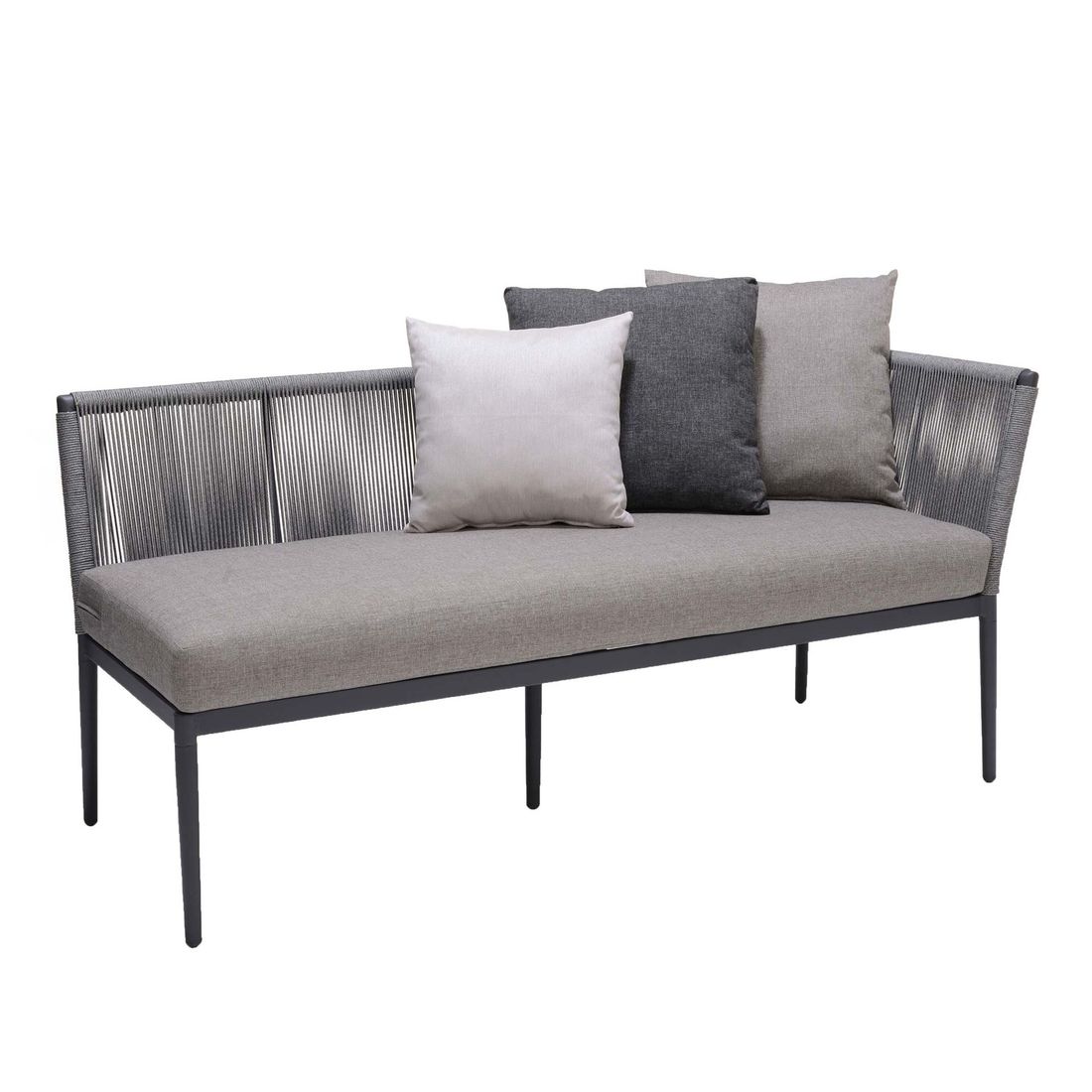LifestyleGarden Topaz Diningsofa Aluminium/Rope/Olefin