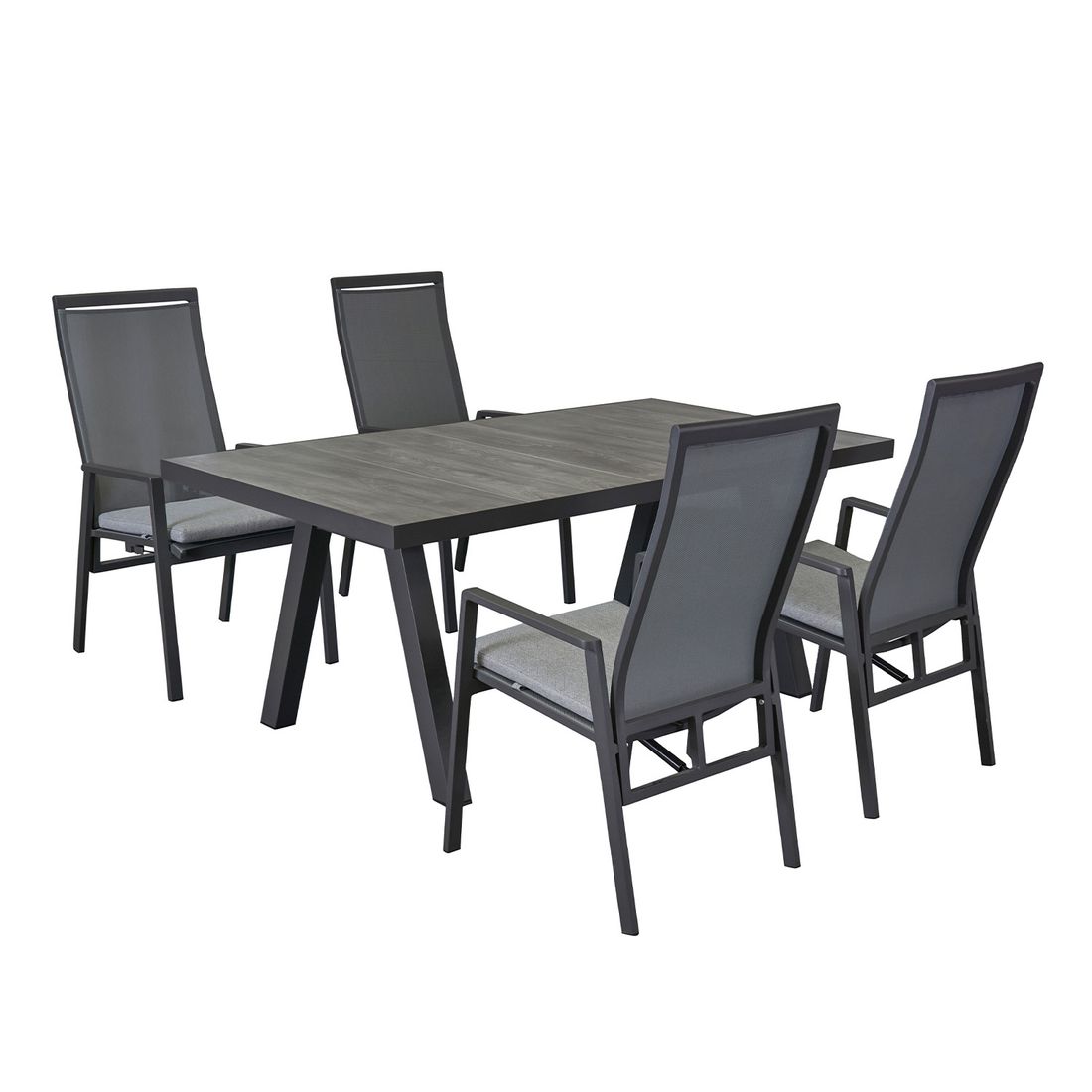 LC Garden Sunfort Gartenmöbel-Set Tisch 160/210x100cm