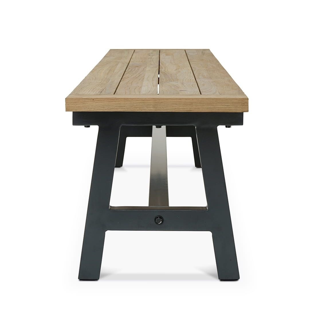 OUTLIV. Omaha Gartenbank Aluminium/Teak recycelt