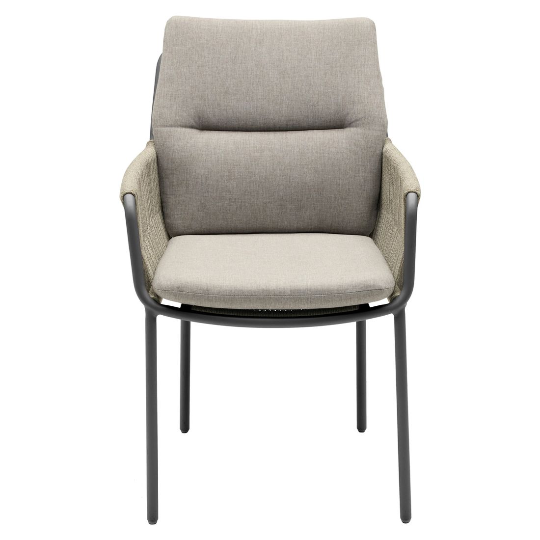 LC Garden Como Gartensessel Aluminium mit Sitz- und Rückenkissen