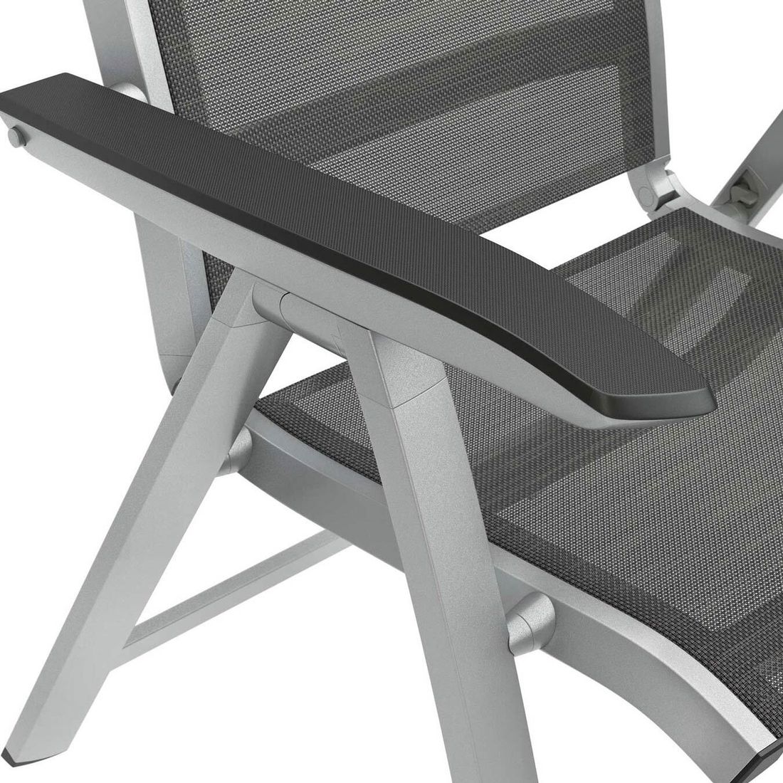 Kettler Forma II Gartenmöbel-Set L verstellbar (6 Plätze) mit OUTLIV. Tisch 220x100cm