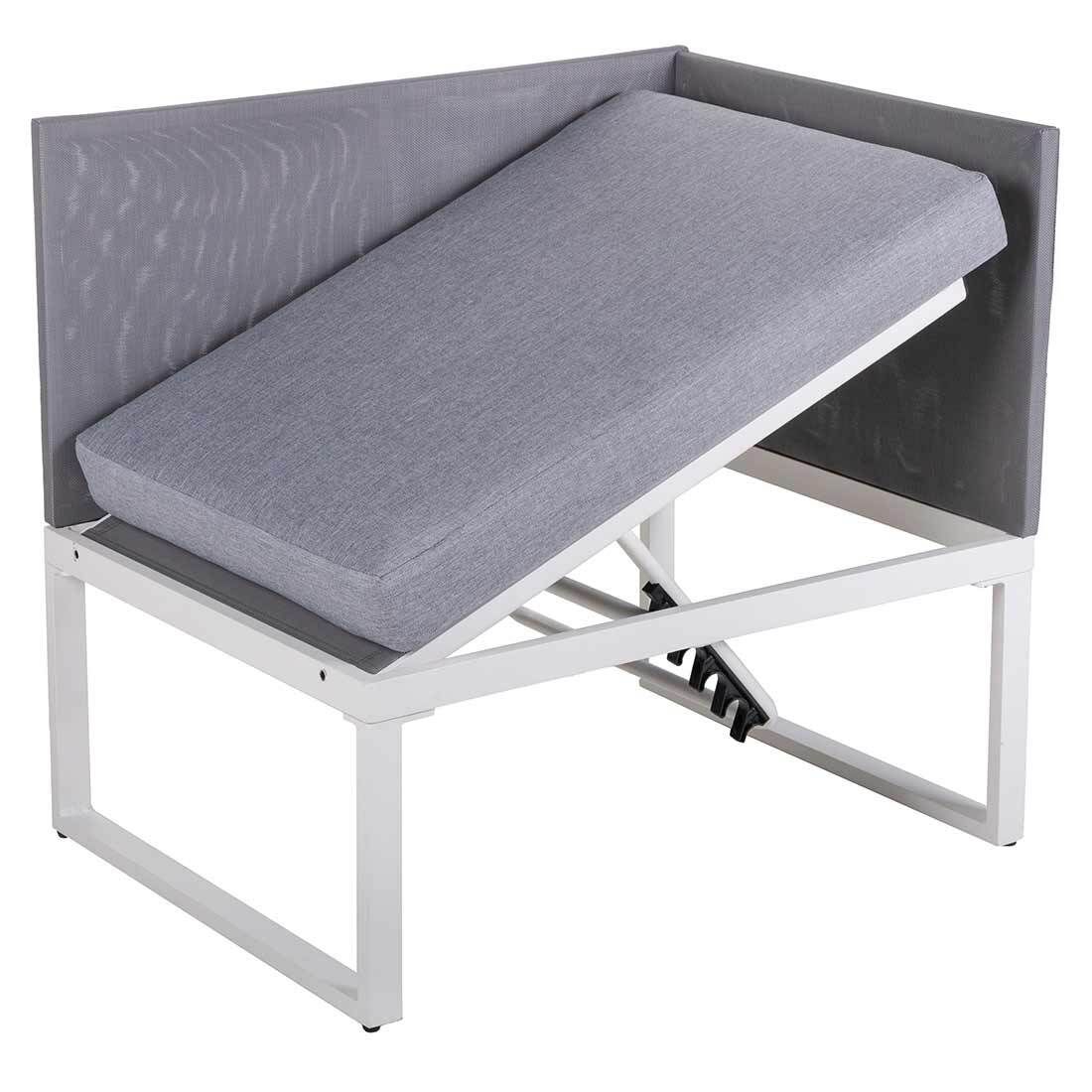 OUTLIV. Modular Loungeset inkl. Loungetisch Aluminium/Polypropylen