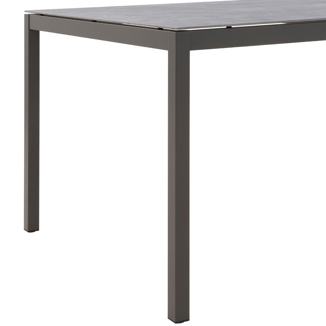 Kettler Cirrus Gartenmöbel-Set M (4 Plätze) verstellbar mit OUTLIV. Tisch 160x100 cm