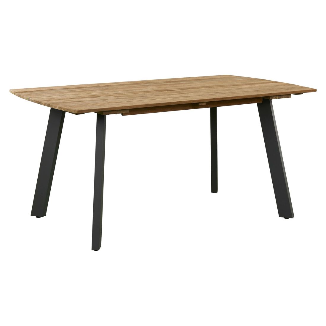 OUTLIV. Ohio II Gartentisch Aluminium/Teak recycelt