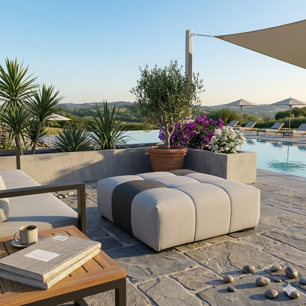 OUTLIV. Paradiso Loungehocker Sunbrella