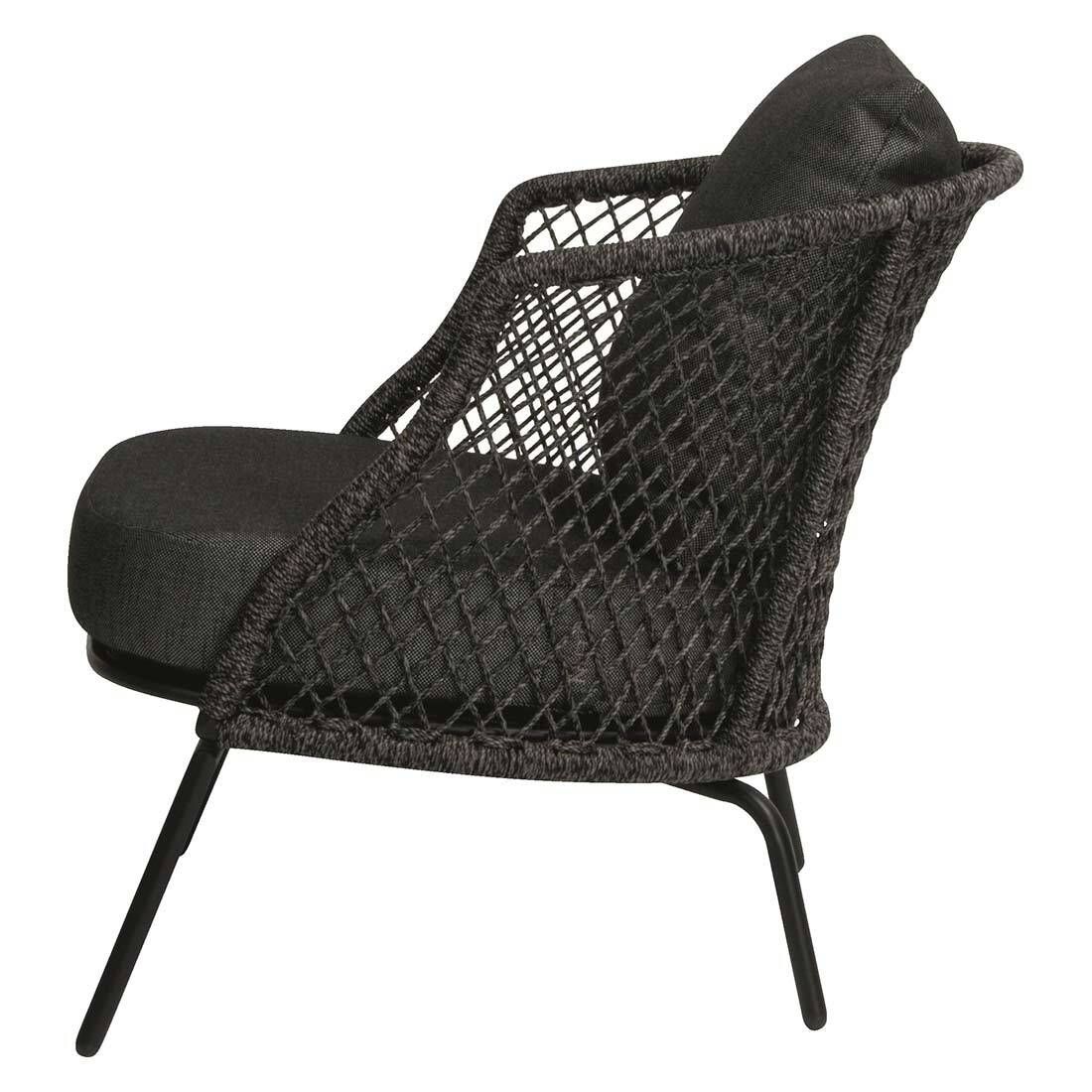 Stern Odea Loungesessel Aluminium/Rope/Polyacryl