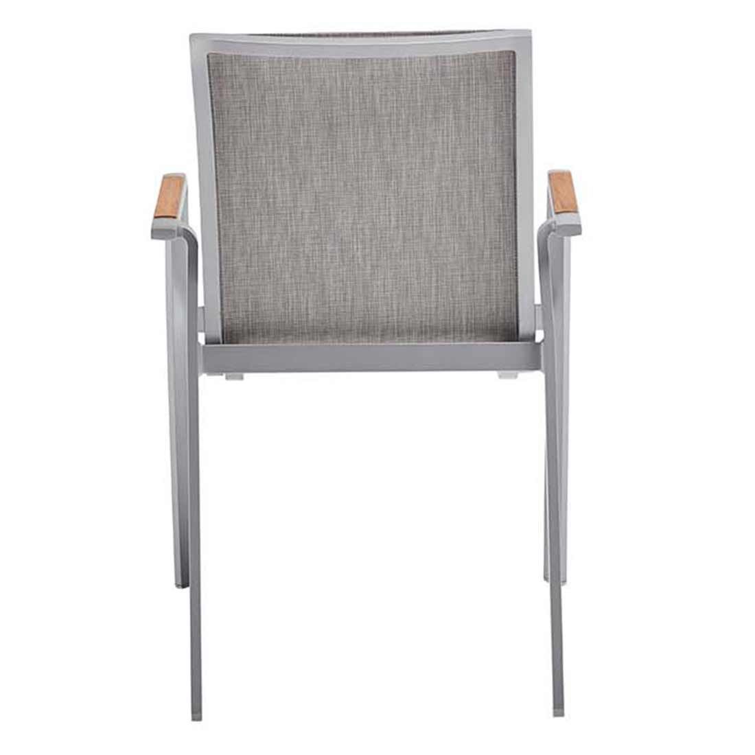 Kettler Diamond Stapelsessel Aluminium/Outdoorgewebe