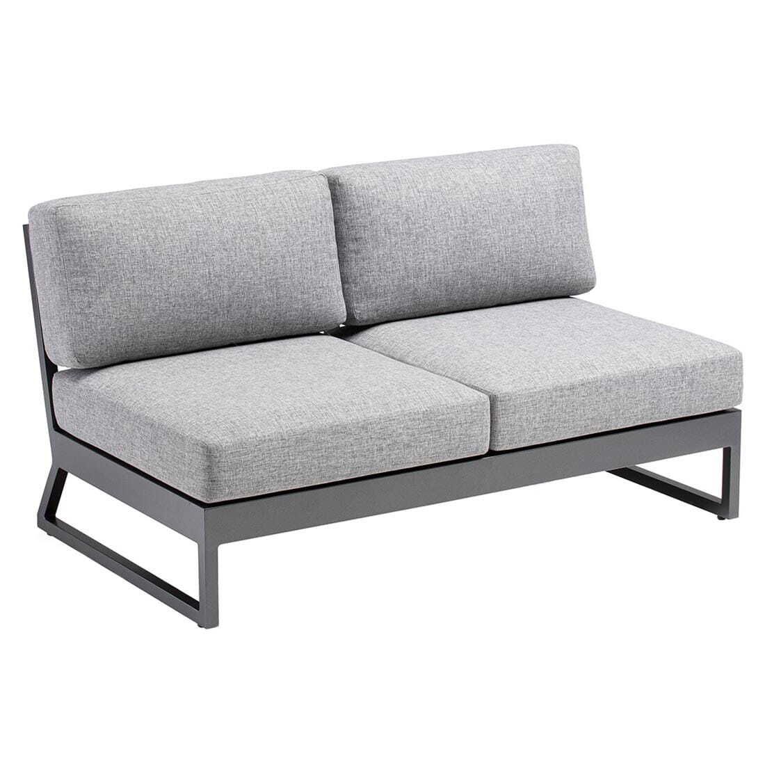 Kettler Ocean Skid Platform Gartenloungesofa Aluminium/Olefin