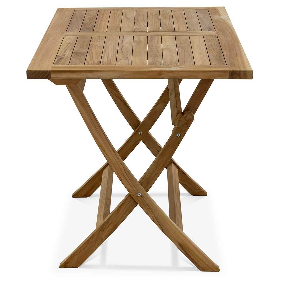 OUTLIV. Ontario Gartenmöbel-Set M (4 Plätze) Tisch 120x70cm