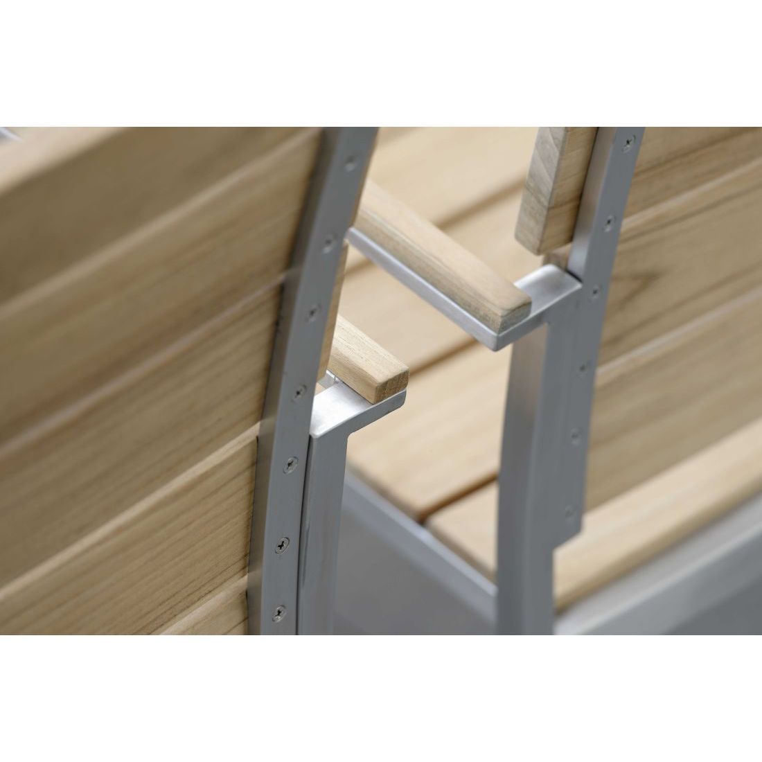 Stern Savona Stapelsessel Edelstahl/Teak