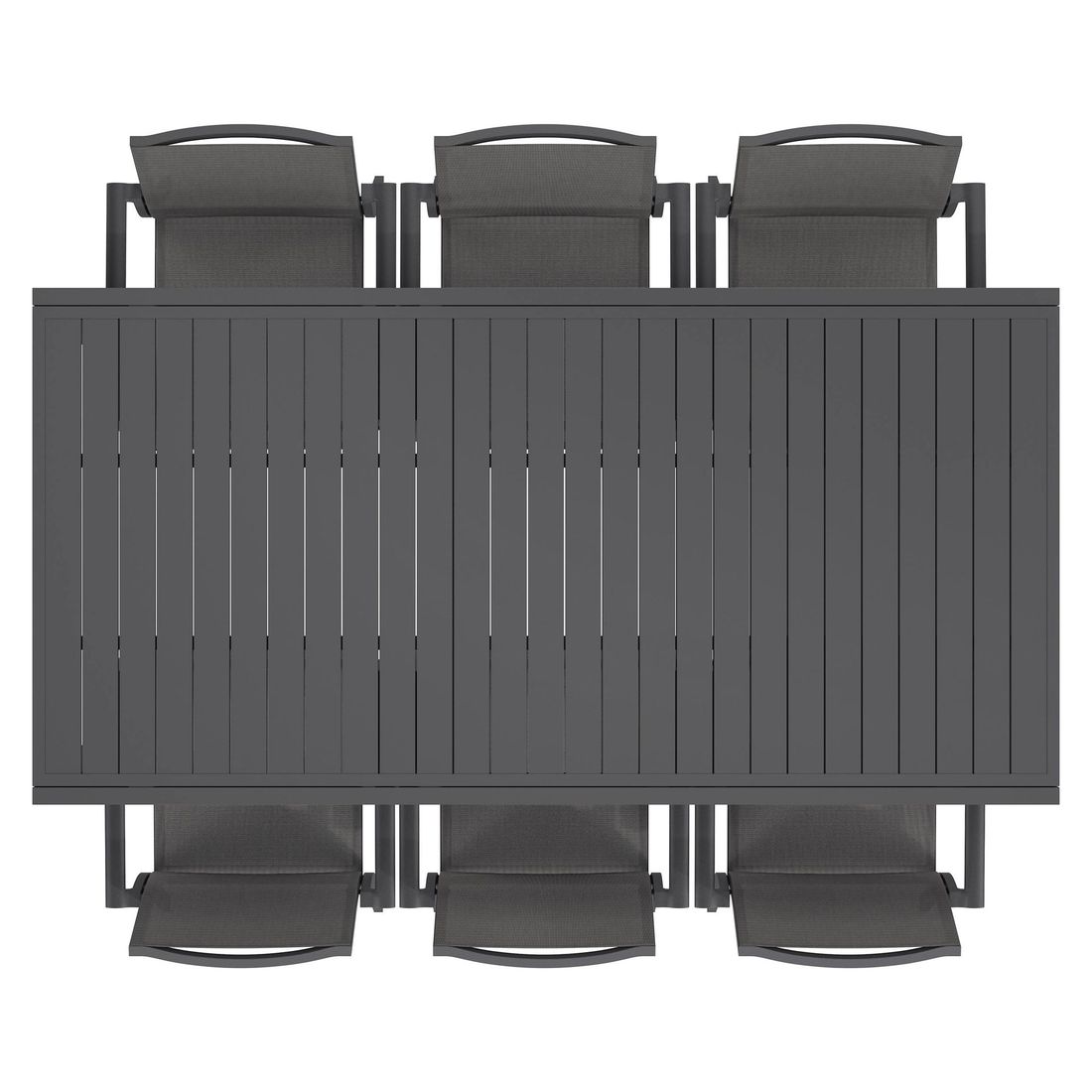 OUTLIV. Lucca Gartenmöbel-Set Tisch 200/320x100,5cm